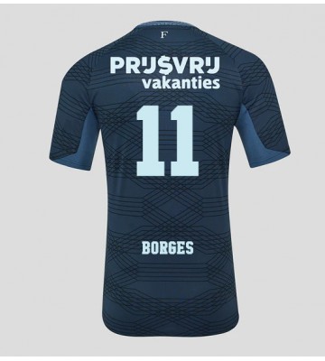 Feyenoord Goncalo Borges #11 Replica Away Stadium Shirt 2025-26 Short Sleeve